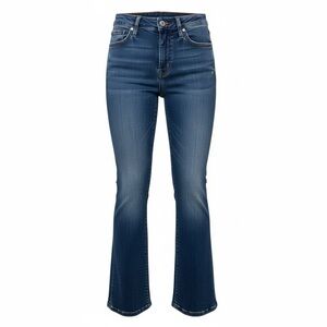 Flying Monkey Dark Wash Straight Leg Denim Jeans | 9" Rise, 32" Inseam